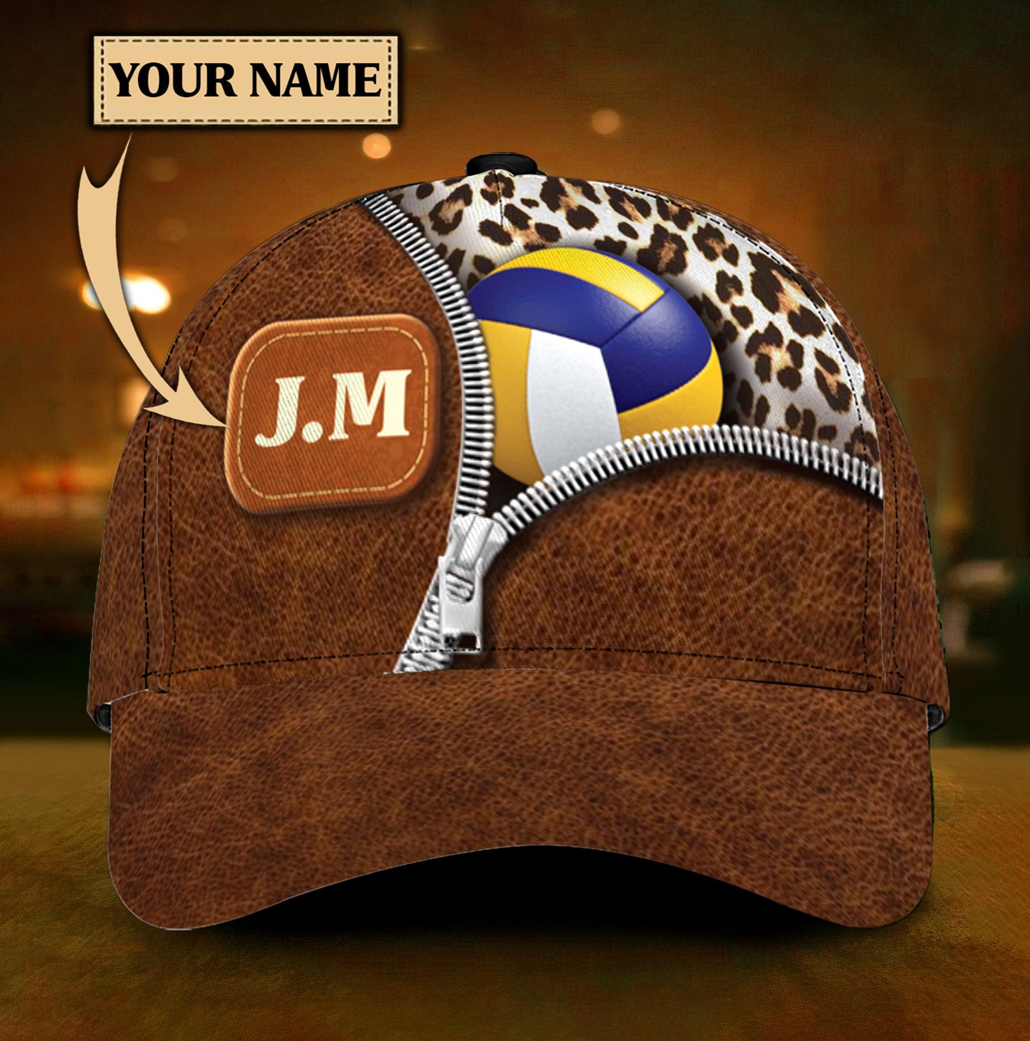 Personalized Volleyball Classic Cap, Personalized Gift for Volleyball Lovers, Volleyball Players Trucker Hats Custom Hats Gifts For Men & Women