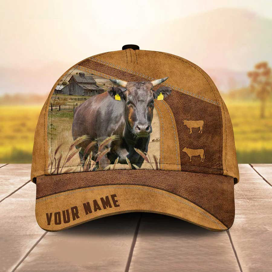 Personalized Wagyu Cattle Hats for Farmers, Wagyu Cattle Cap for Men, Women Trucker Hats Custom Hats Gifts For Men & Women