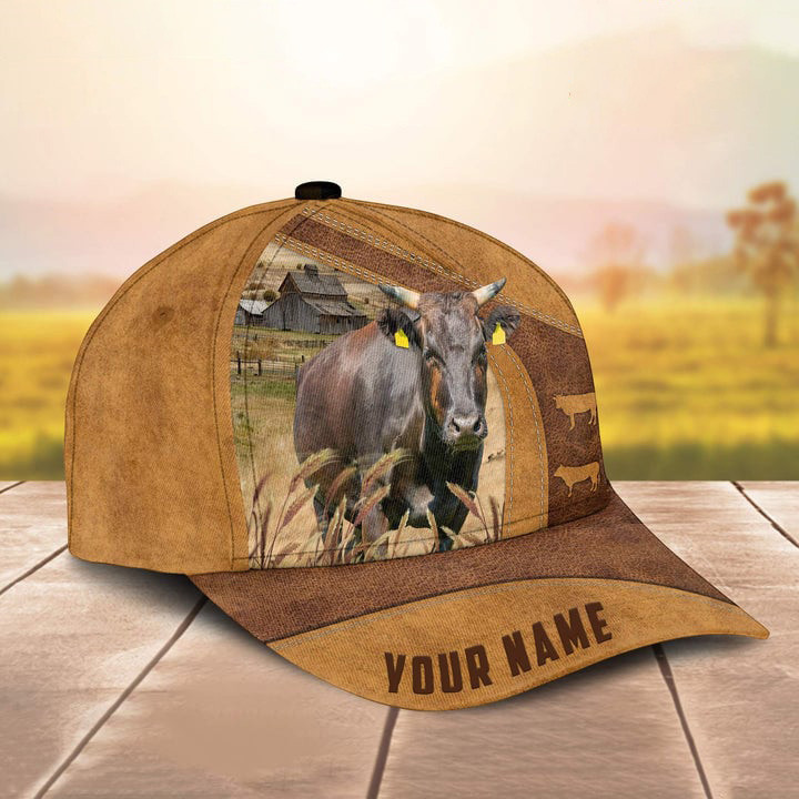 Personalized Wagyu Cattle Hats for Farmers, Wagyu Cattle Cap for Men, Women Trucker Hats Custom Hats Gifts For Men & Women