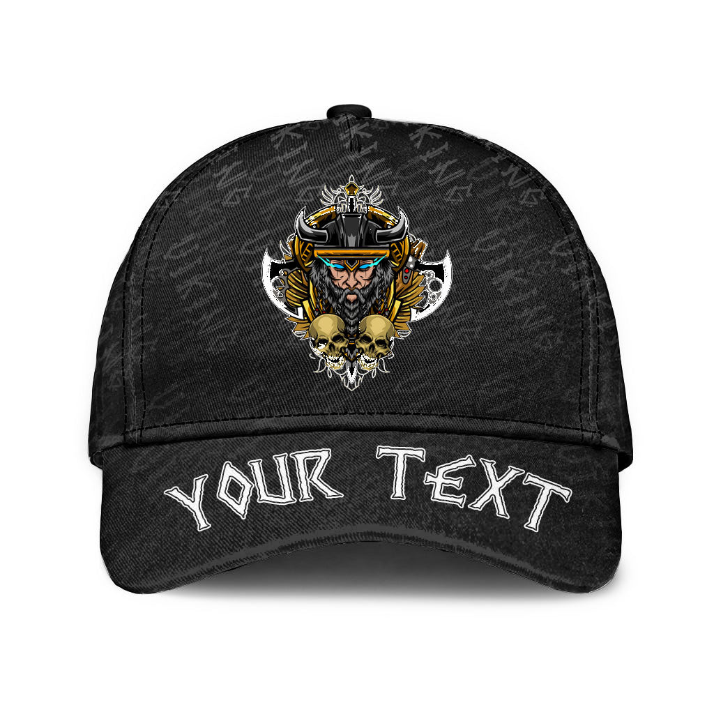 Personalized Warrior Axe Classic Cap 3D Baseball Caps Trucker Hats Custom Hats Gifts For Men & Women