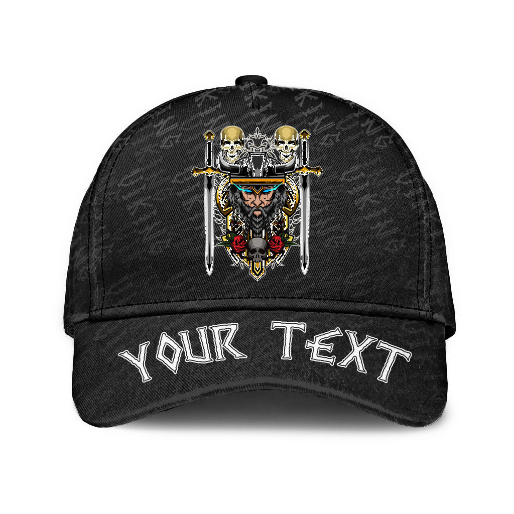 Personalized Warrior Classic Cap 3D Baseball Caps Trucker Hats Custom Hats Gifts For Men & Women