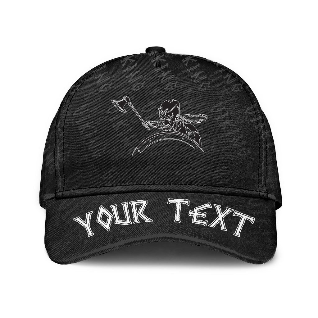 Personalized Warrior Emblem Classic Cap 3D Baseball Caps Trucker Hats Custom Hats Gifts For Men & Women