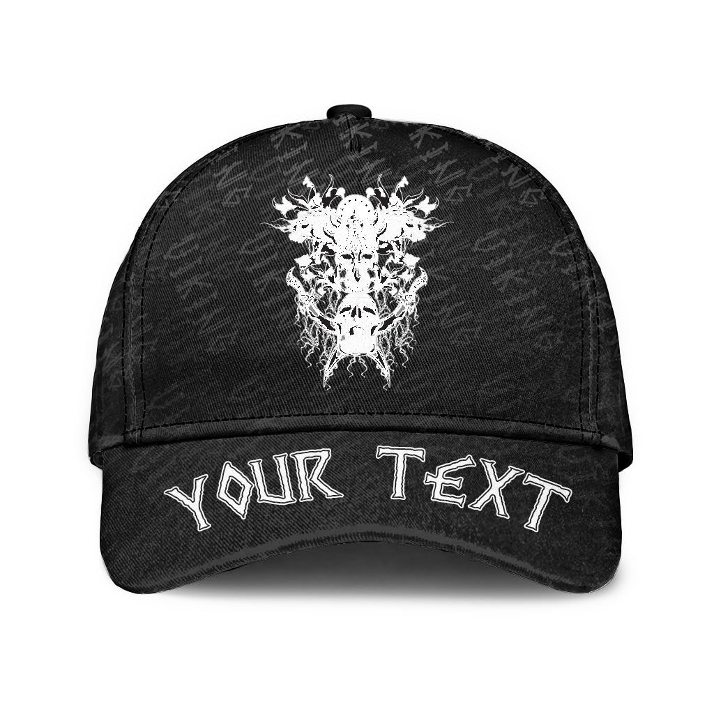 Personalized Warrior With Big Crossed Axes Classic Cap 3D Baseball Caps Trucker Hats Custom Hats Gifts For Men & Women