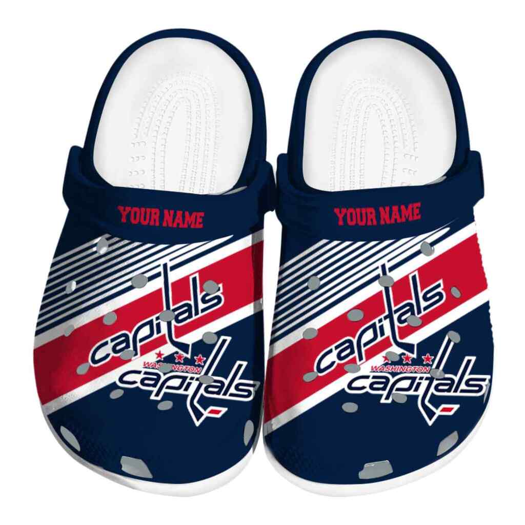Personalized Washington Capitals Vibrant Dual-Tone ClogTVC1801893