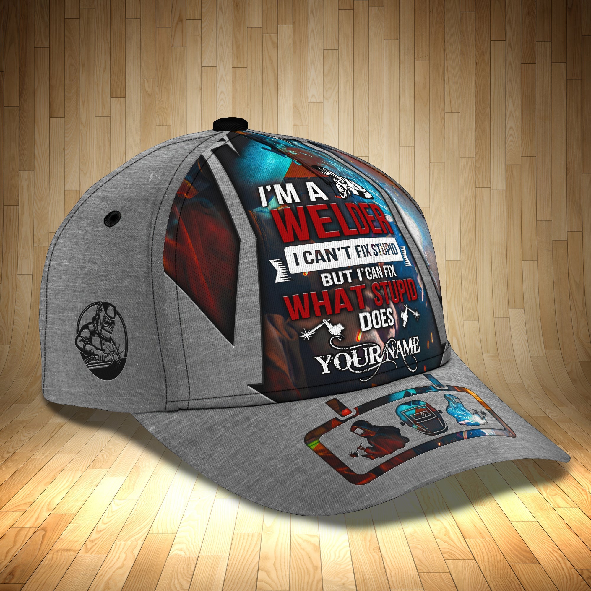 Personalized Welder Cap - Custom Classic Cap For Welders Trucker Hats Custom Hats Gifts For Men & Women