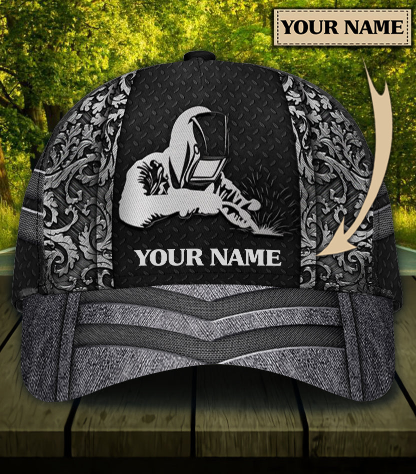 Personalized Welder Classic Cap Trucker Hats Custom Hats Gifts For Men & Women