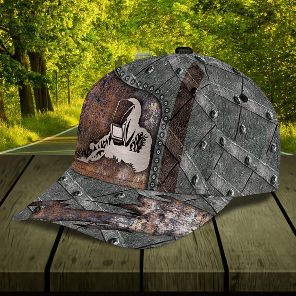 Personalized Welder Classic Cap Trucker Hats Custom Hats Gifts For Men & Women