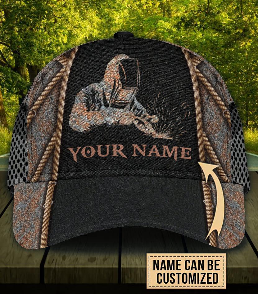 Personalized Welder Classic Cap Trucker Hats Custom Hats Gifts For Men & Women