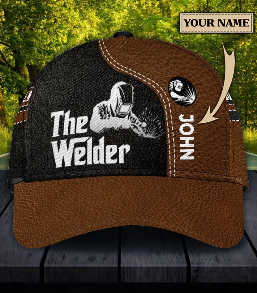 Personalized Welder Classic Cap Trucker Hats Custom Hats Gifts For Men & Women