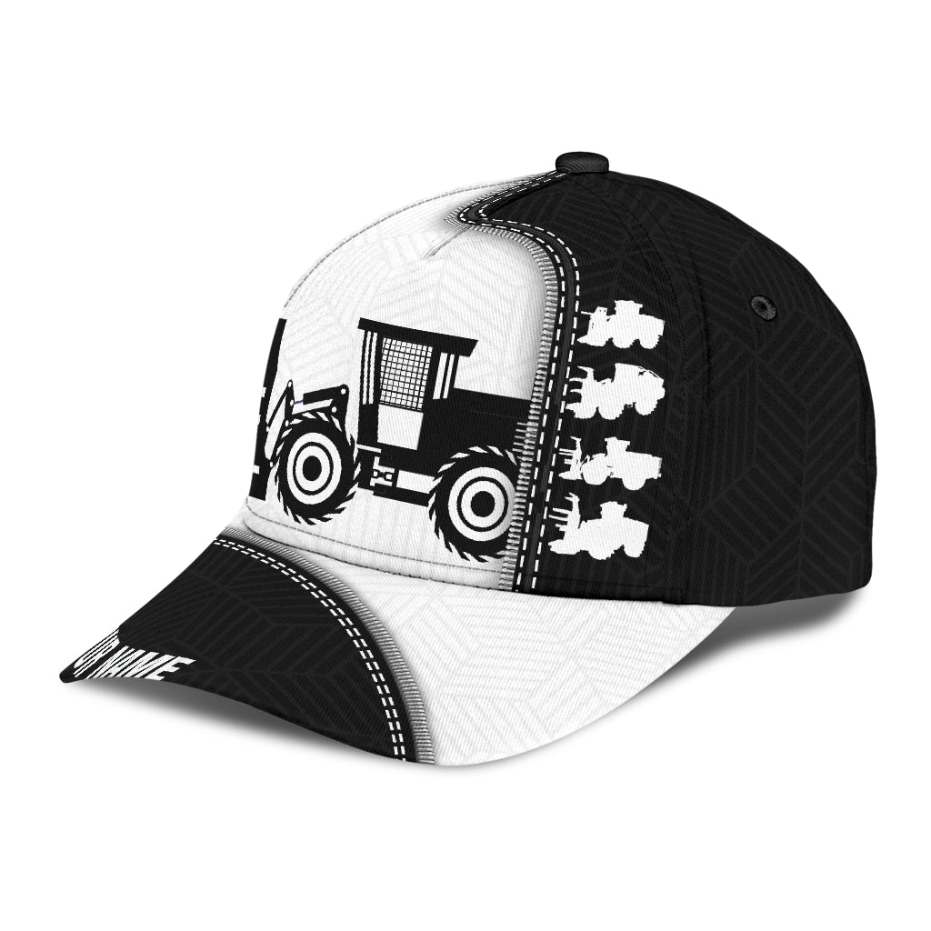 Personalized Wheel Feller Buncher Baseball Cap Hat For Men And Women, Wheel Feller Buncher Hat Cap Trucker Hats Custom Hats Gifts For Men & Women