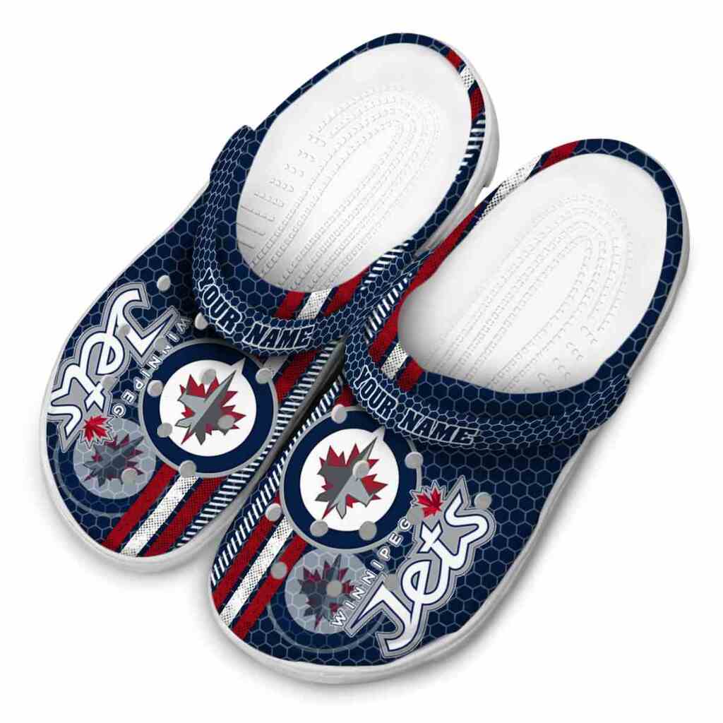 Personalized Winnipeg Jets Contrasting Stripes ClogTVC1801895 - Image 4
