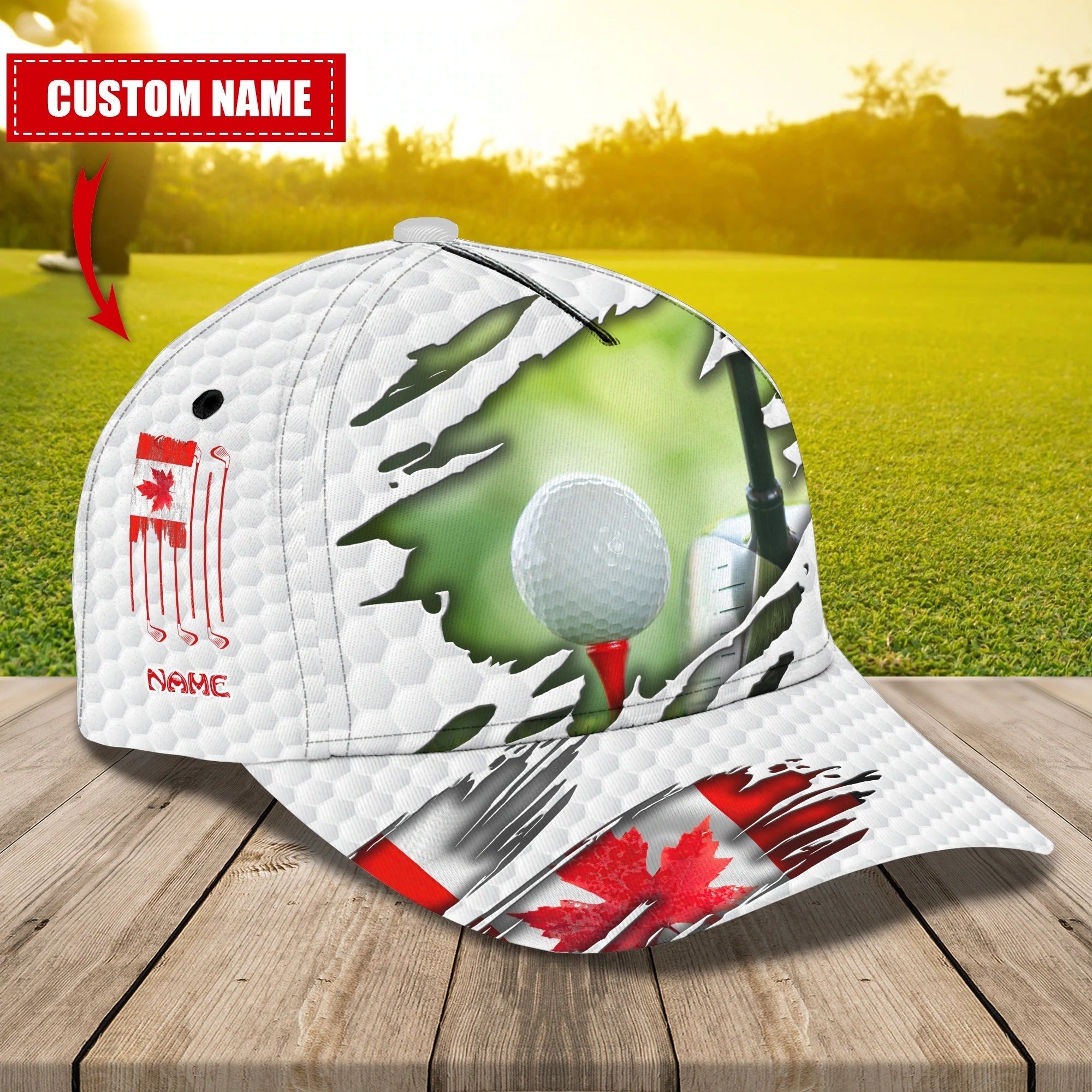 Personalized With Name Golf Cap For Men And Woman, Golf Baseball Cap Gift To Golfer, Birthday Golfer Presents Trucker Hats Custom Hats Gifts For Men & Women