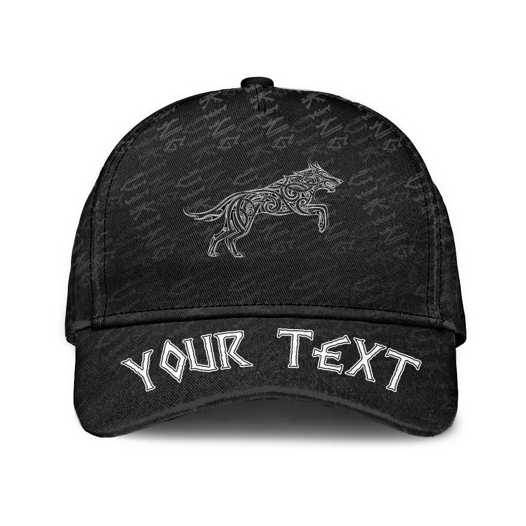 Personalized Wolf Classic Cap 3D Baseball Caps Trucker Hats Custom Hats Gifts For Men & Women