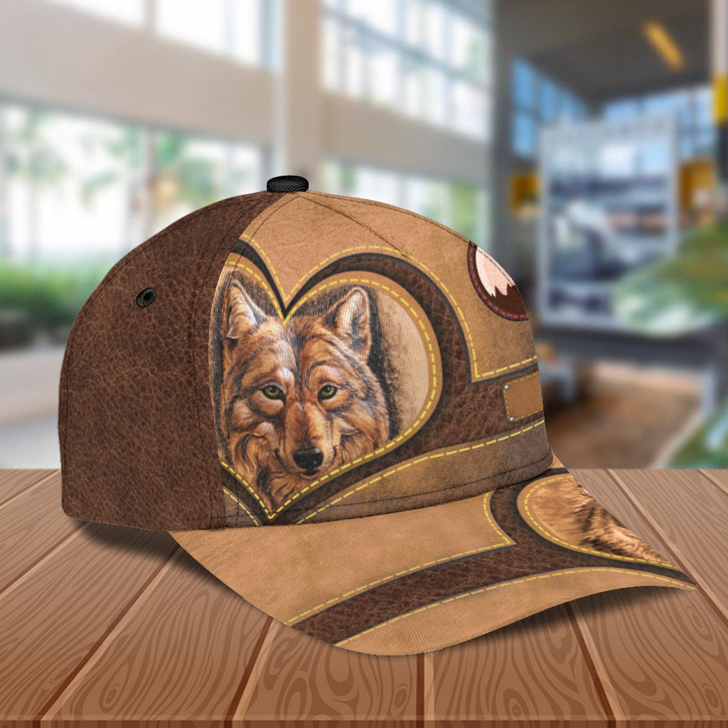 Personalized Wolf Classic Cap, Gift for Wolf Lovers Trucker Hats Custom Hats Gifts For Men & Women