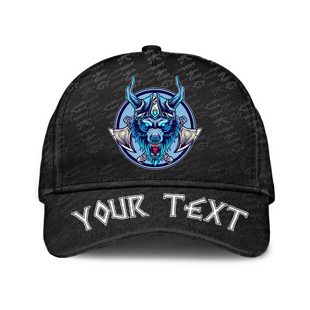 Personalized Wolf Head Classic Cap 3D Baseball Caps Trucker Hats Custom Hats Gifts For Men & Women