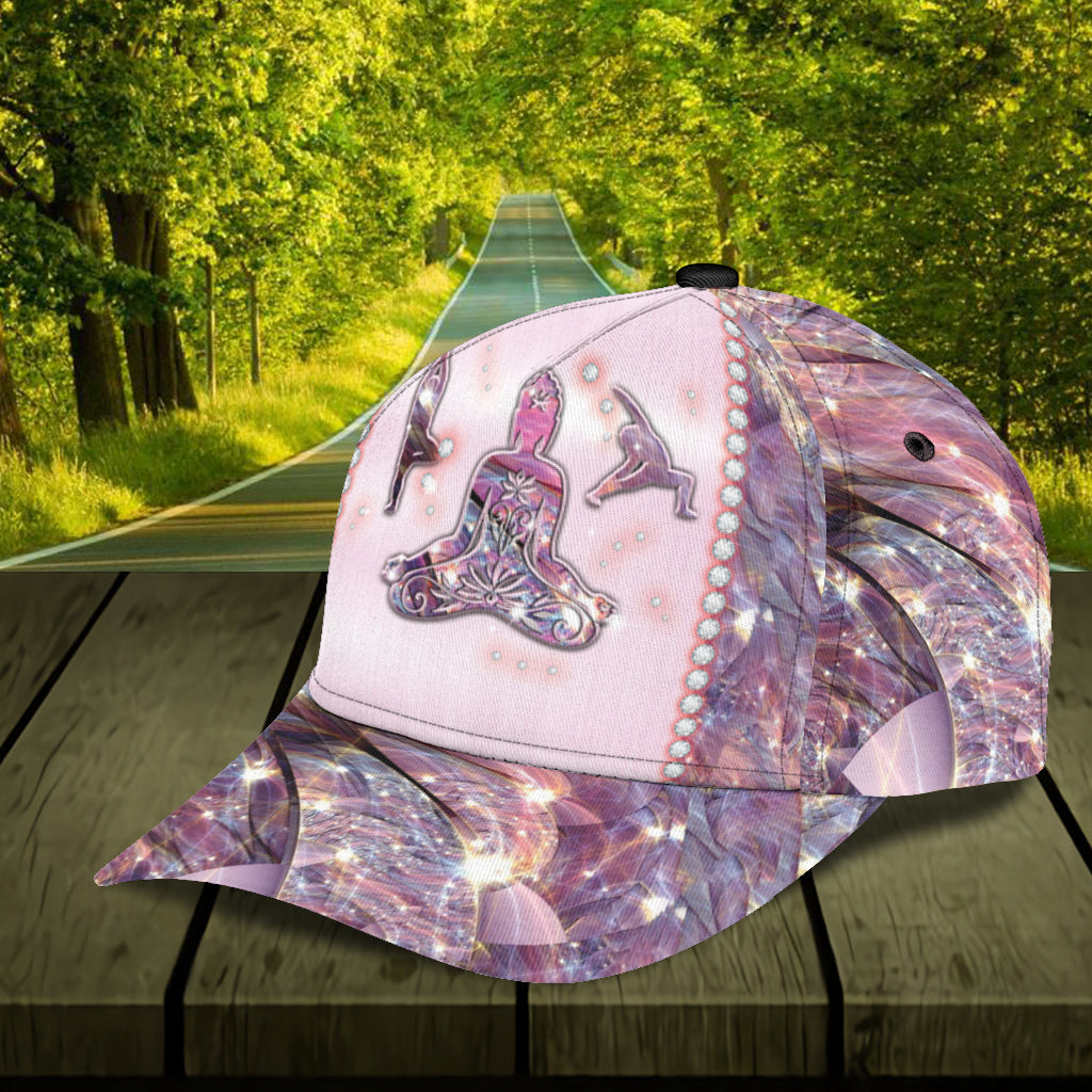 Personalized Yoga Classic Cap, Personalized Gift for Yoga Lovers Trucker Hats Custom Hats Gifts For Men & Women