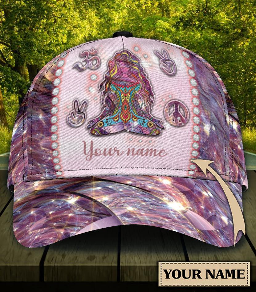 Personalized Yoga Classic Cap, Personalized Gift for Yoga Lovers Trucker Hats Custom Hats Gifts For Men & Women