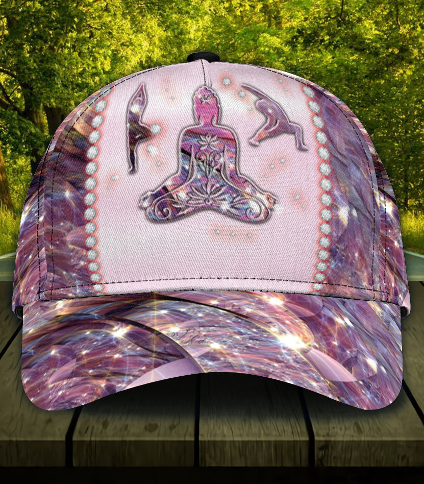 Personalized Yoga Classic Cap, Personalized Gift for Yoga Lovers Trucker Hats Custom Hats Gifts For Men & Women