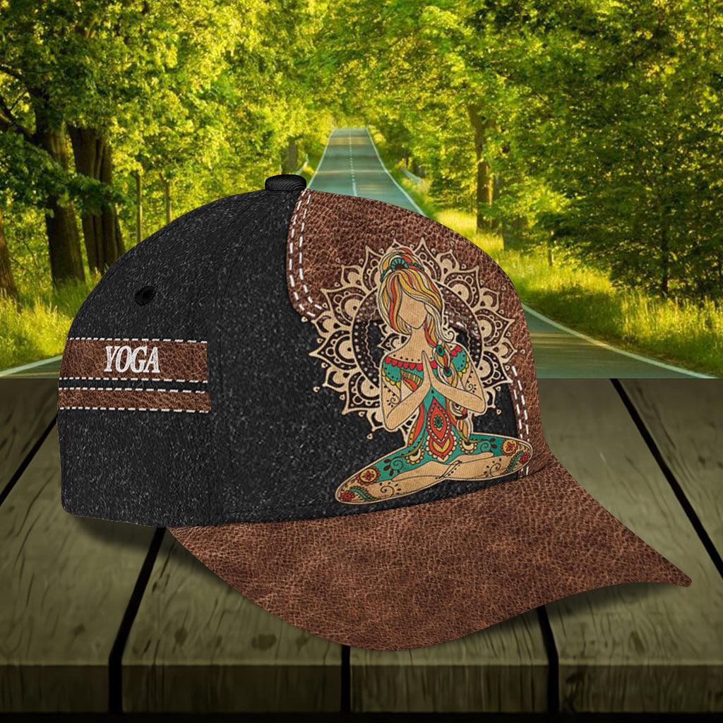 Personalized Yoga Classic Cap, Personalized Gift for Yoga Lovers Trucker Hats Custom Hats Gifts For Men & Women