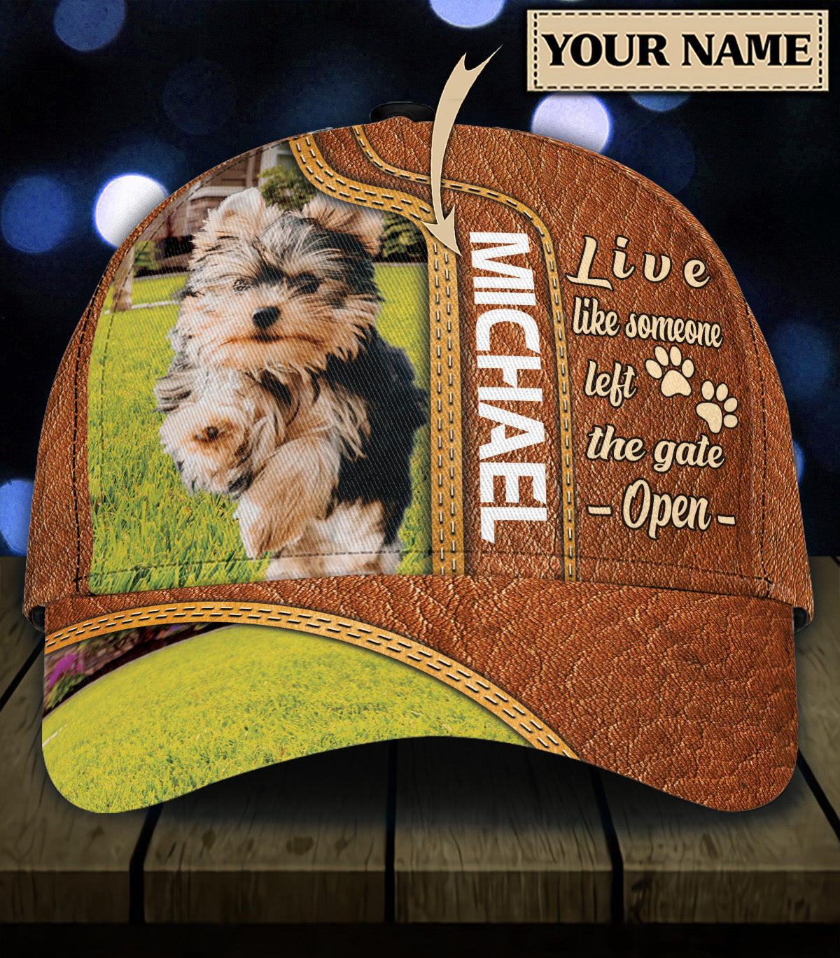 Personalized Yorkshire Classic Cap, Gift for Yorkshire Lovers, Cycling Lovers, Bike Lovers Trucker Hats Custom Hats Gifts For Men & Women