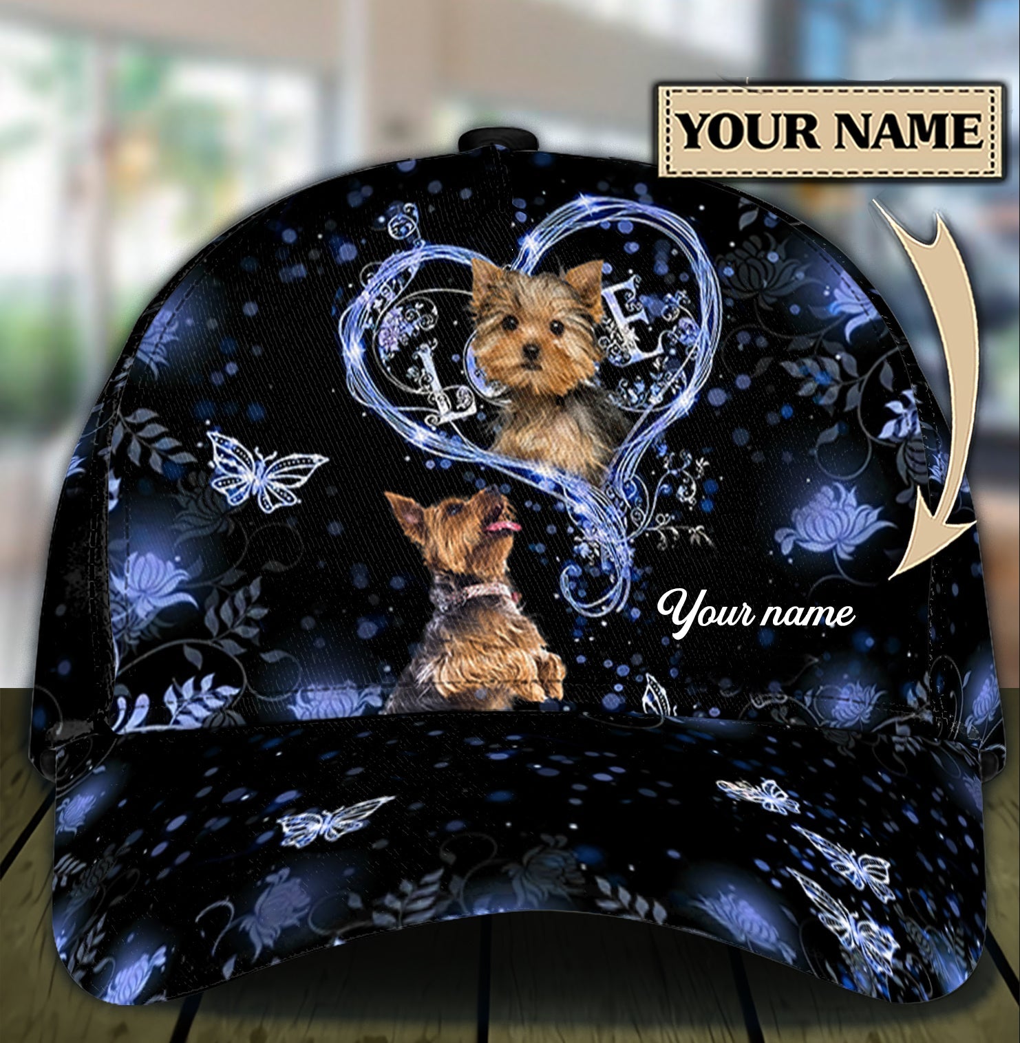 Personalized Yorkshire Classic Cap, Gift for Yorkshire Lovers, Cycling Lovers, Bike Lovers Trucker Hats Custom Hats Gifts For Men & Women