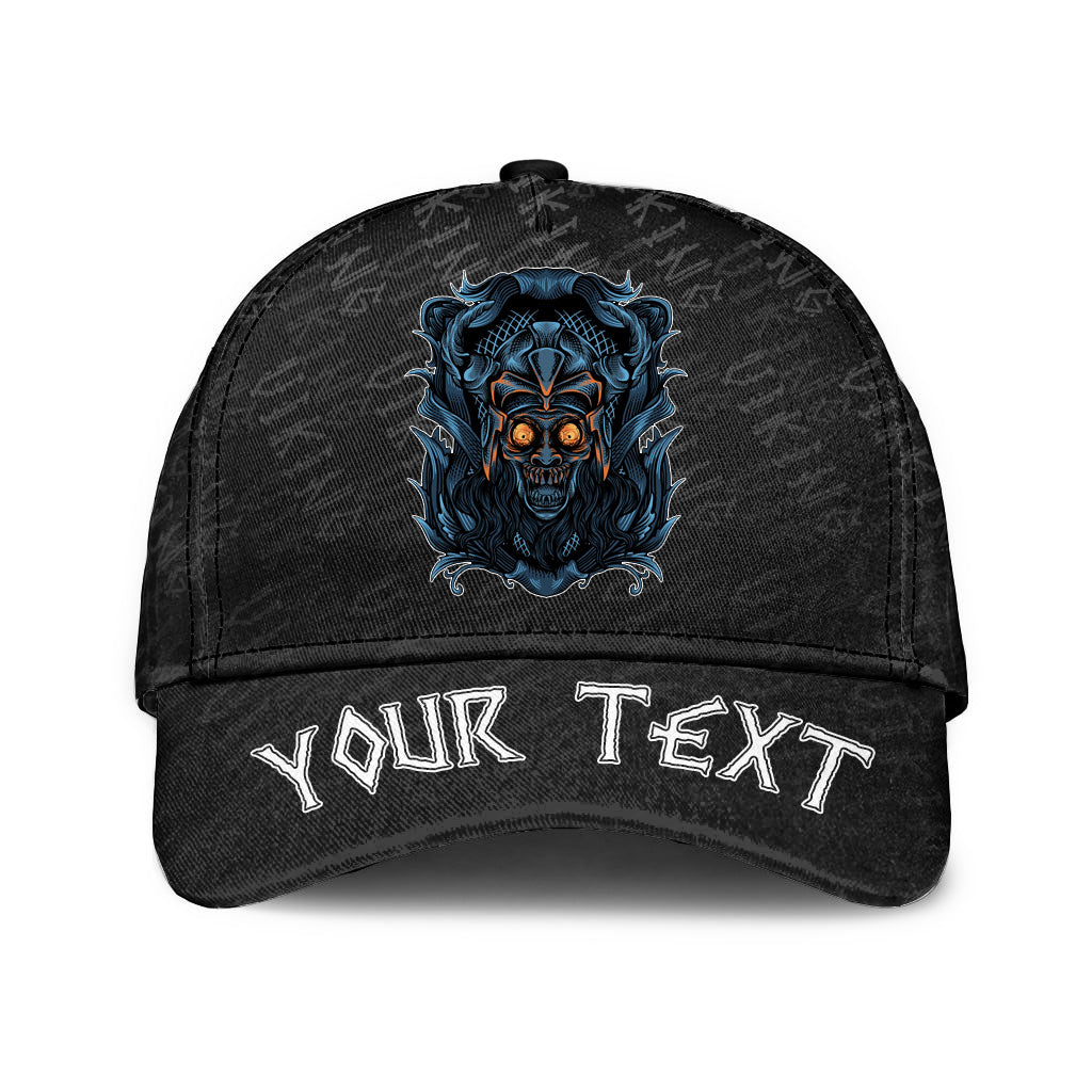 Personalized Zombie With Ornament Background Classic Cap 3D Baseball Caps Trucker Hats Custom Hats Gifts For Men & Women
