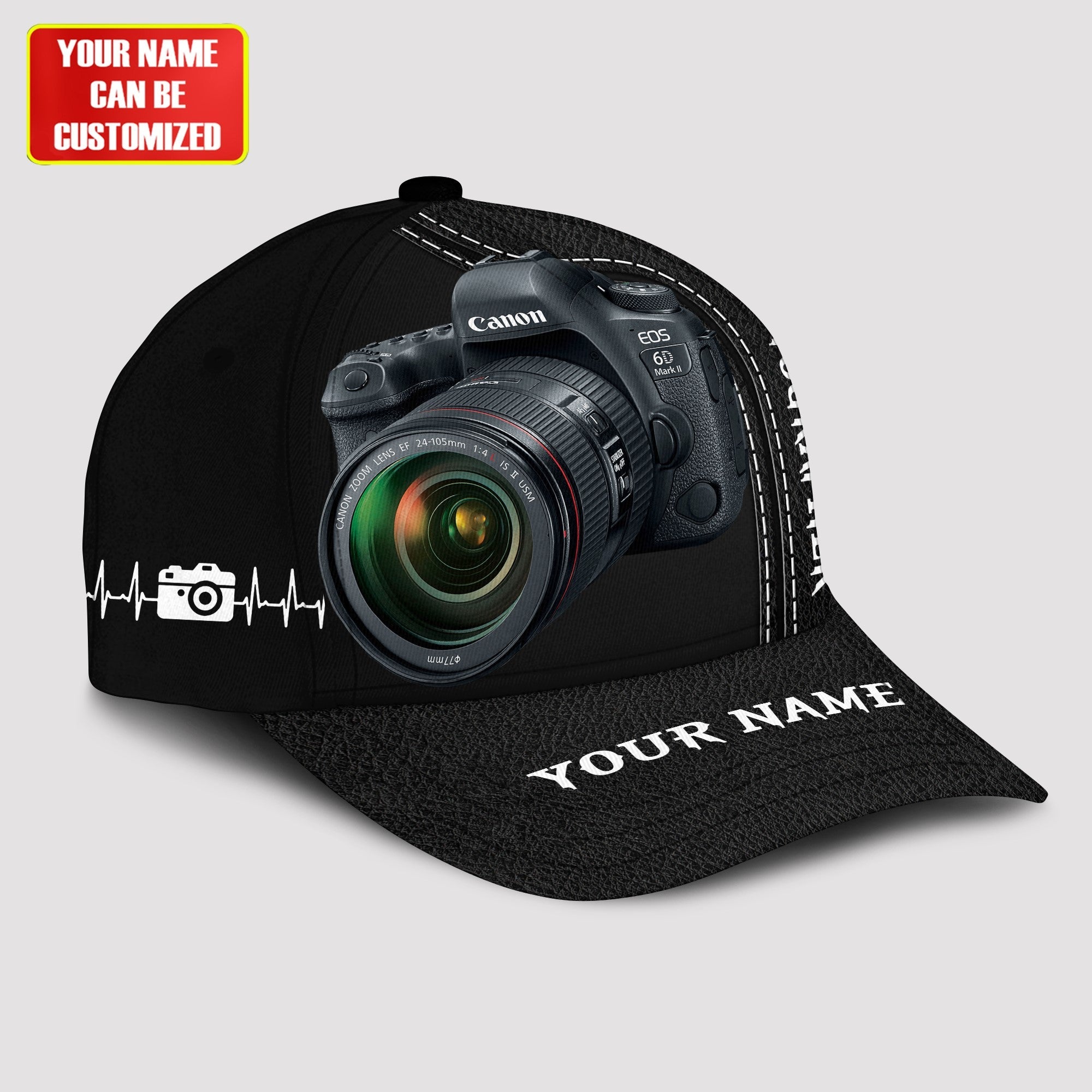 Personaziled Camera Photographer Classic Cap Trucker Hats Custom Hats Gifts For Men & Women