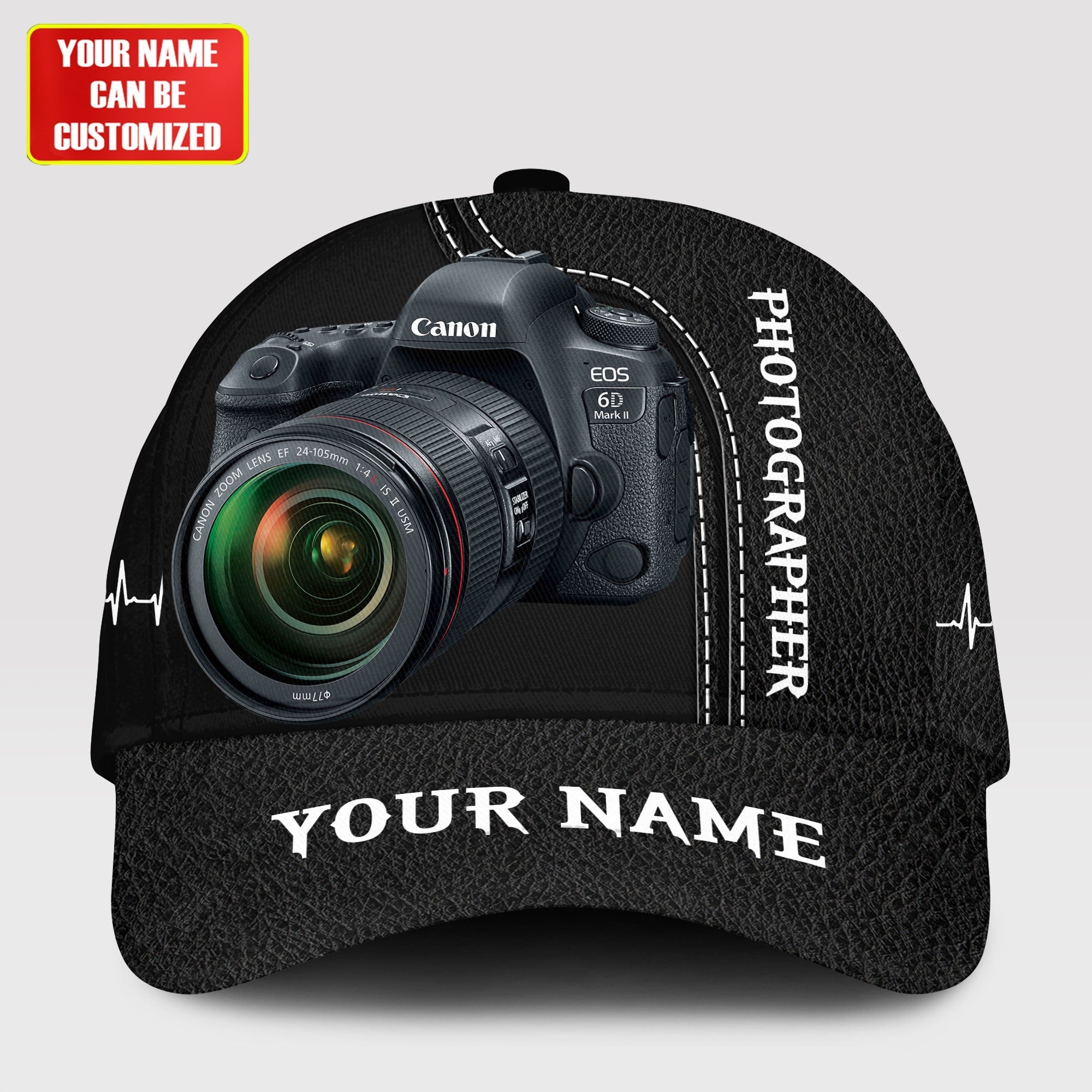 Personaziled Camera Photographer Classic Cap Trucker Hats Custom Hats Gifts For Men & Women