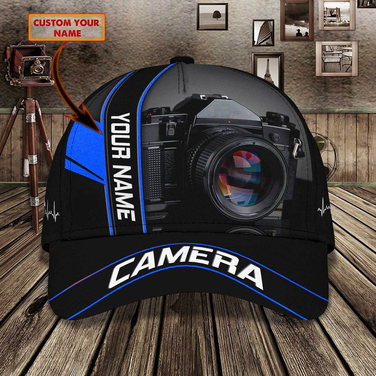 Personaziled name Camera NP8 Classic Cap Trucker Hats Custom Hats Gifts For Men & Women