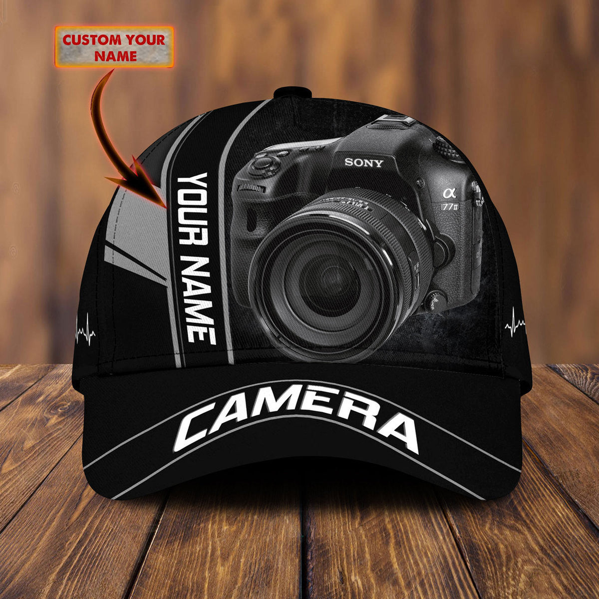 Personaziled name Camera SN Classic Cap Trucker Hats Custom Hats Gifts For Men & Women