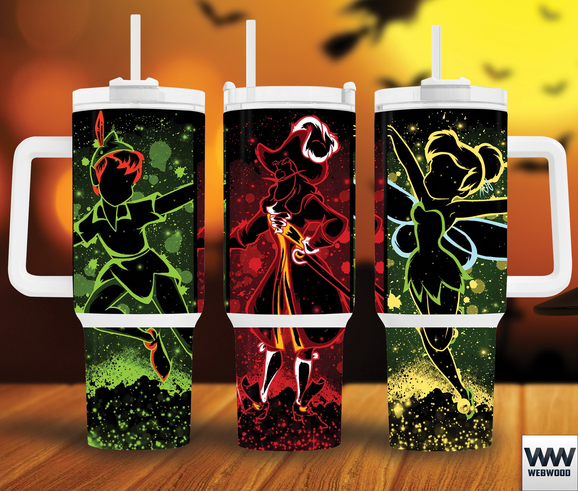 Peter Pan Disney Cartoon Custom Stanley Cup 40 oz 30 oz Tumbler With HandleTVC2301158