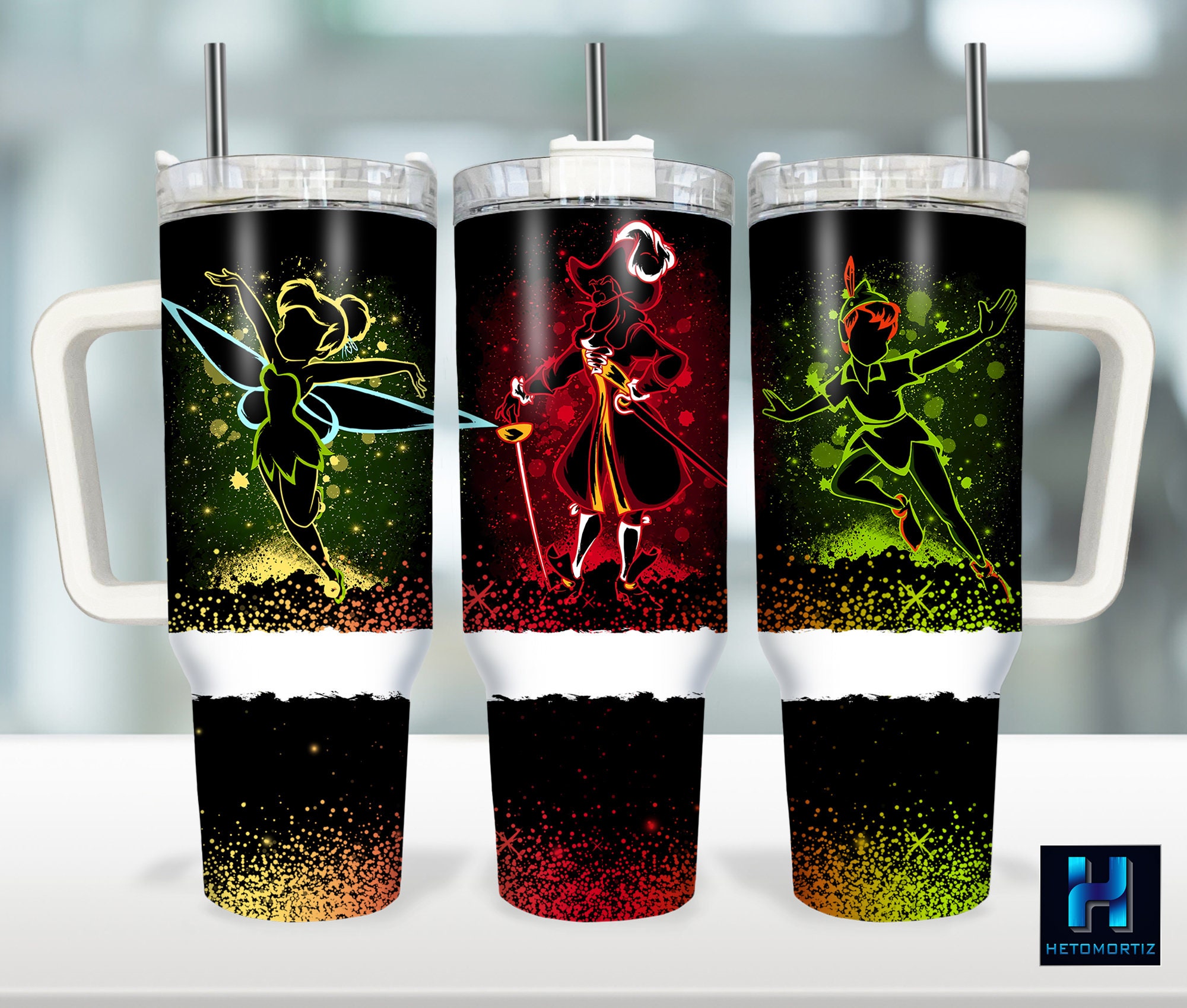 Peter Pan Disney Cartoon Custom Stanley Cup 40 oz 30 oz Tumbler With HandleTVC2301969