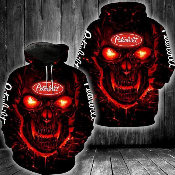 Peterbilt 3D All Over Print Hoodie, Zip Hoodie
