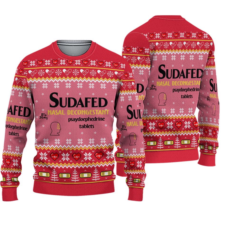 Pharmacy Christmas Ugly Sweater - Image 3
