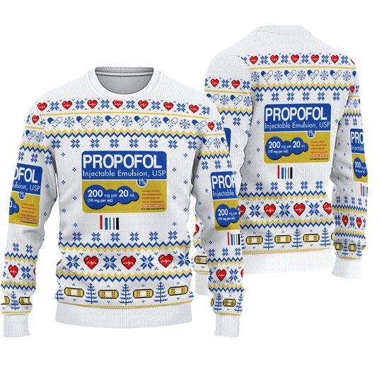 Pharmacy Christmas Ugly Sweater - Image 23