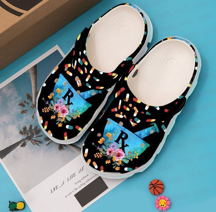 Pharmacy Floral Classic Clogs Shoes
