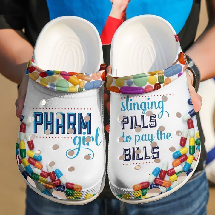 Pharmacy Pharm Girls Classic Clogs Shoes