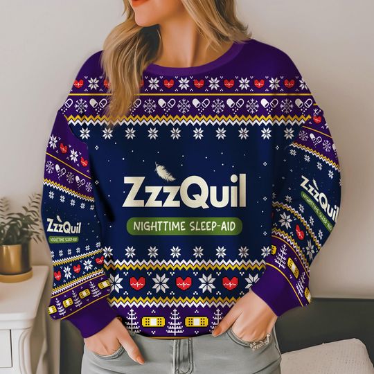 Pharmacy Ugly Christmas Sweater, Nurse Christmas Ugly Sweater, Family Xmas Group Sweater - Image 10