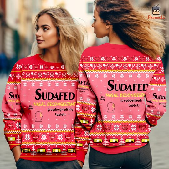 Pharmacy Ugly Christmas Sweater, Nurse Christmas Ugly Sweater, Matching Family - Image 10