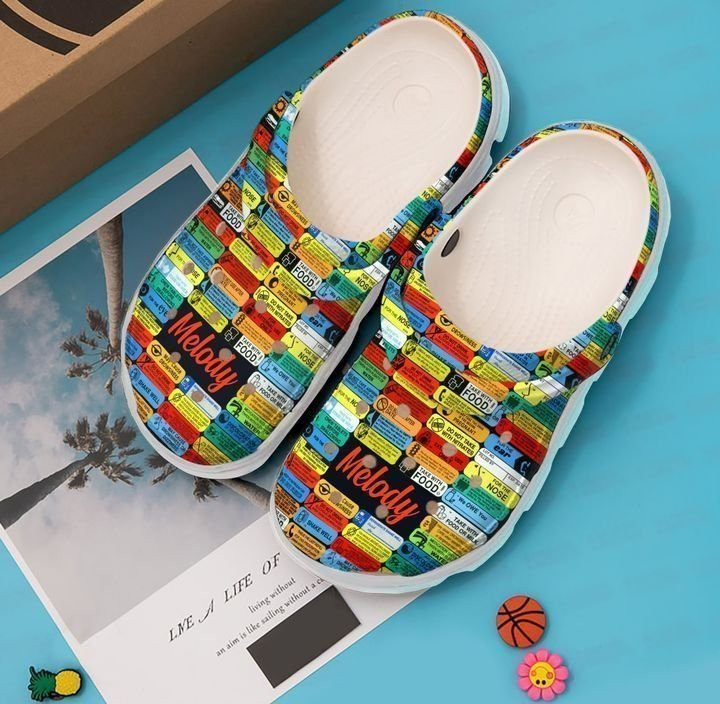 Pharmacy Warning Label Classic Clogs Shoes