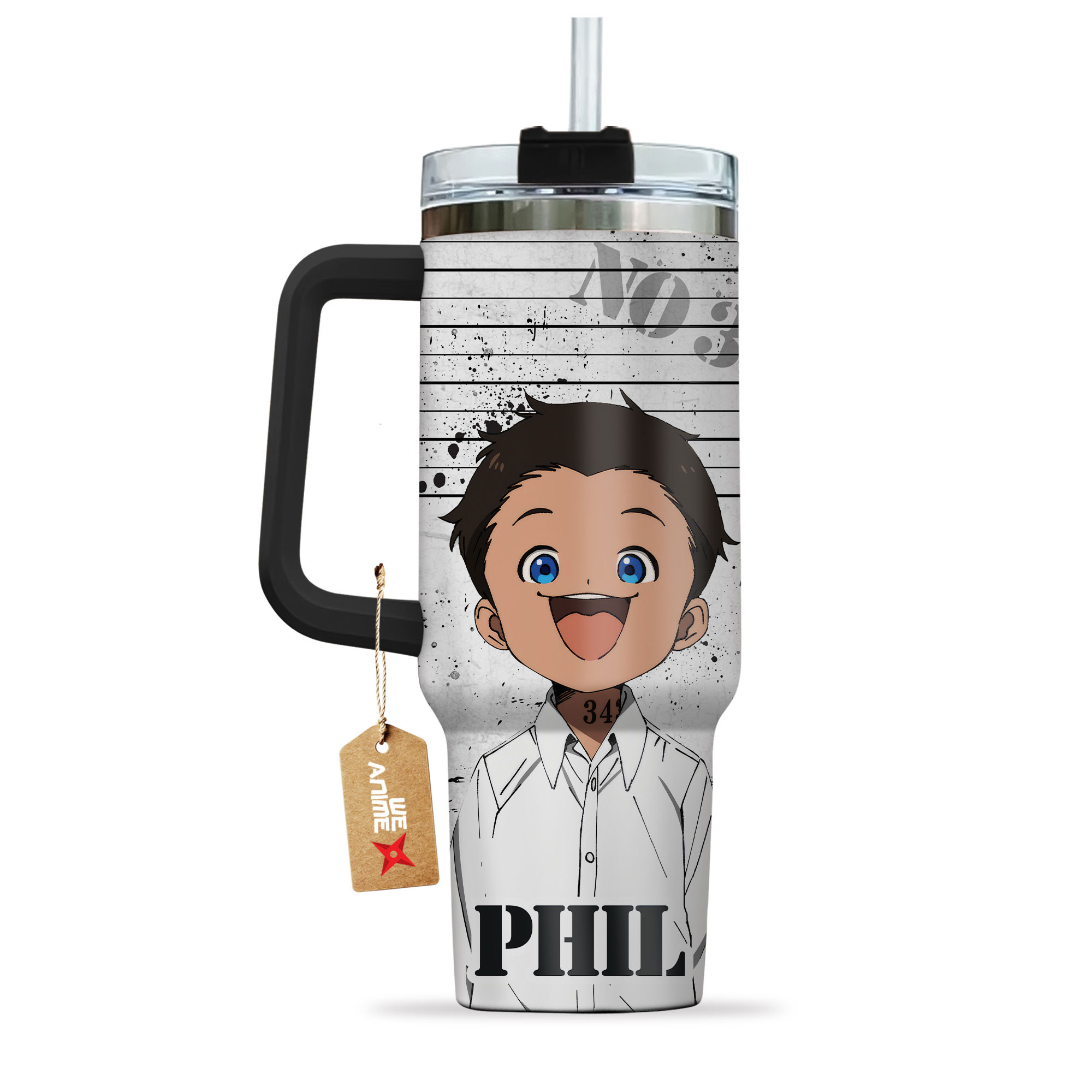 Phil The Promised Neverland Anime Custom Stanley Cup 40 oz 30 oz Tumbler With HandleTVC2301154 - Image 4