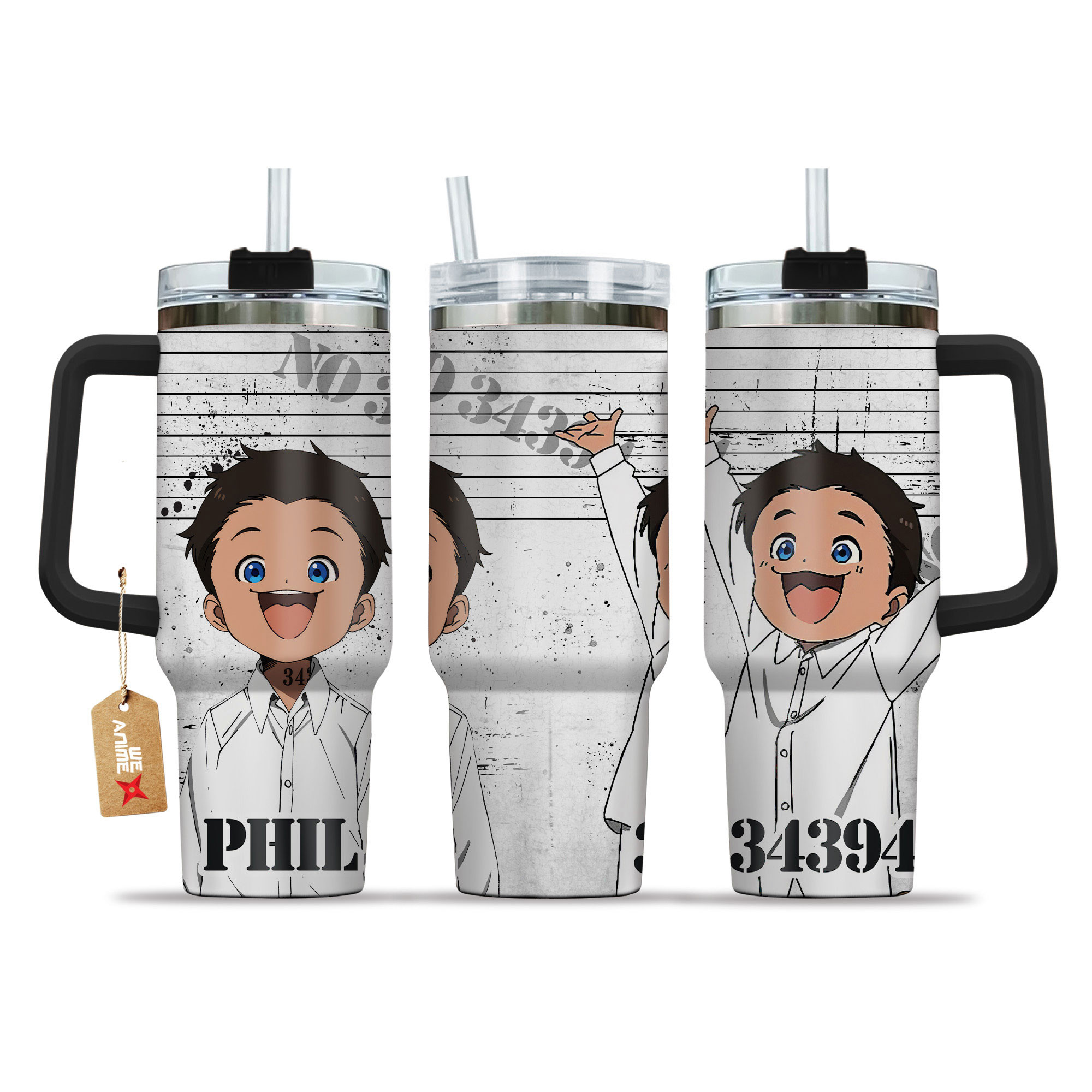 Phil The Promised Neverland Anime Custom Stanley Cup 40 oz 30 oz Tumbler With HandleTVC2301154