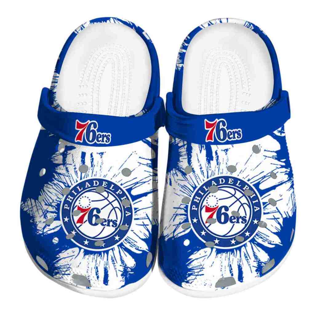 Philadelphia 76ers Splatter Graphics ClogTVC1801691