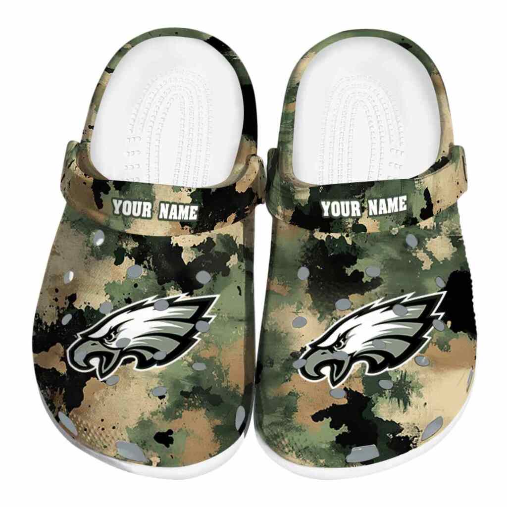 Philadelphia Eagles Camouflage Craze ClogTVC1801959