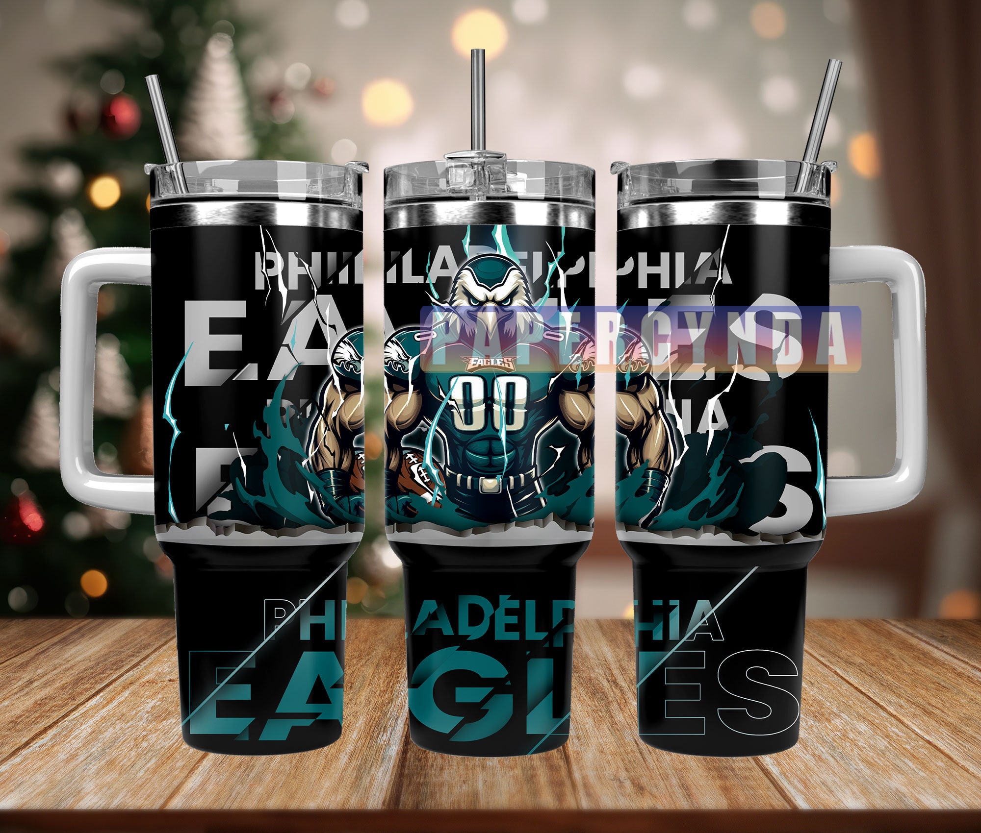 Philadelphia Eagles Custom Stanley Cup 40 oz 30 oz Tumbler With HandleTVC2301832