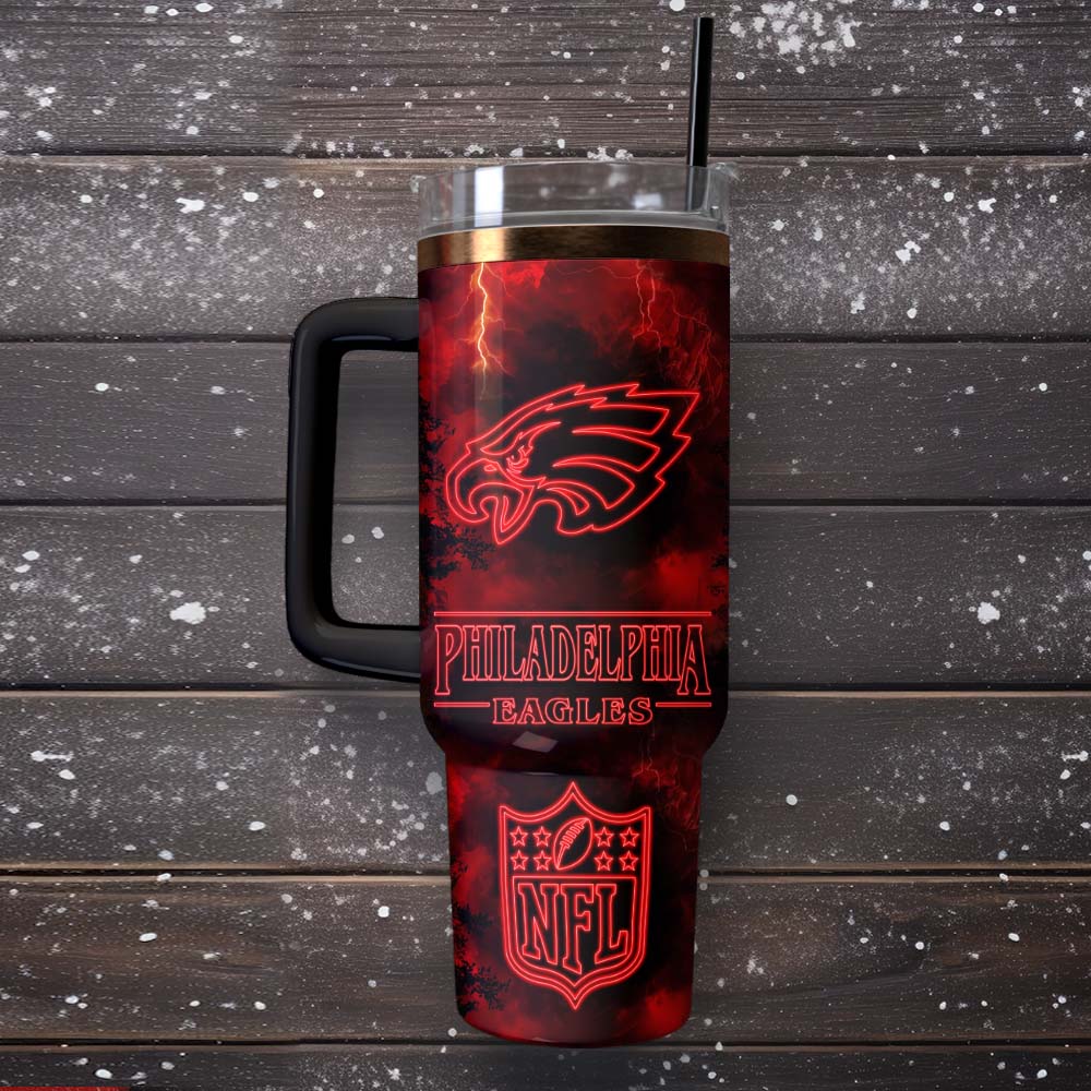 Philadelphia Eagles Custom Stanley Cup 40 oz 30 oz Tumbler With HandleTVC230189 - Image 5