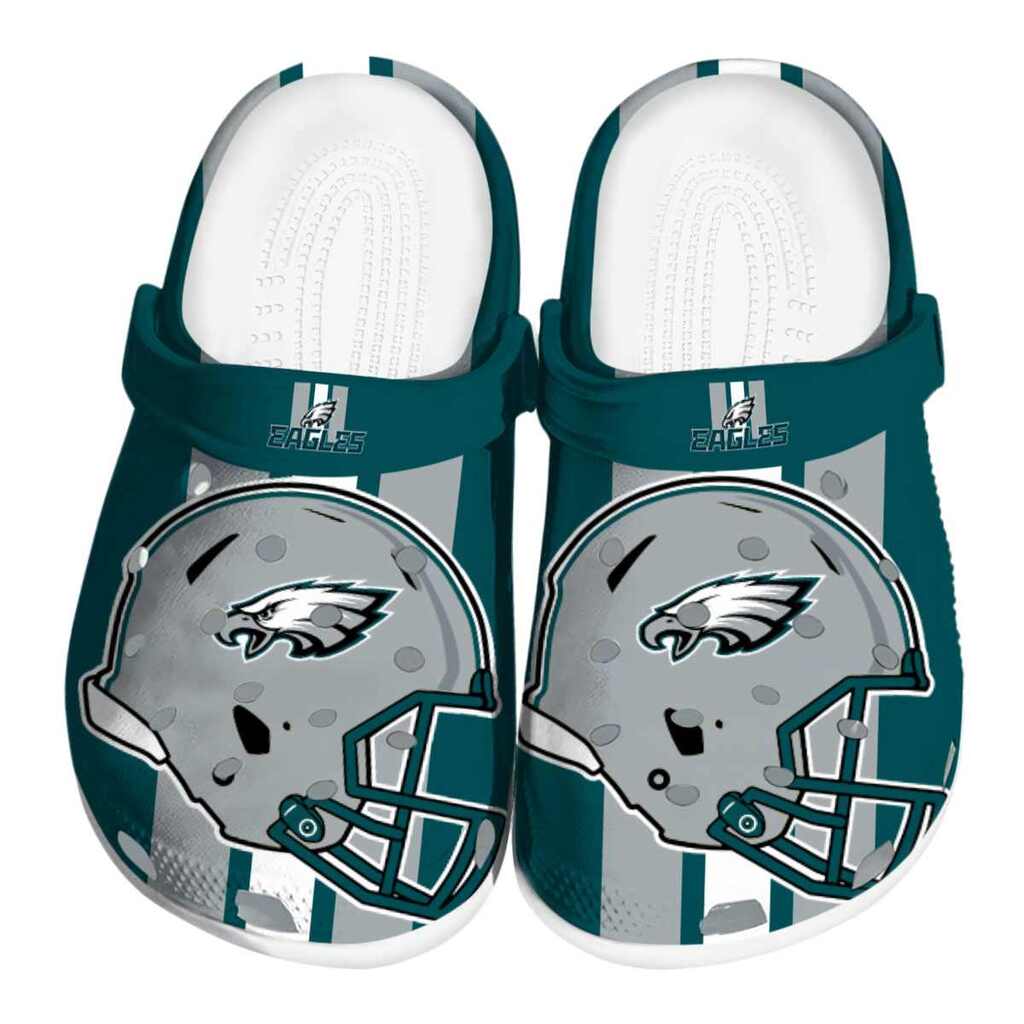 Philadelphia Eagles Helmet Stripes ClogTVC1801137