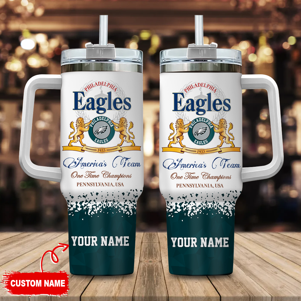 Philadelphia Eagles NFL Champions Modelo Custom Stanley Cup 40 oz 30 oz Tumbler With HandleTVC2301112