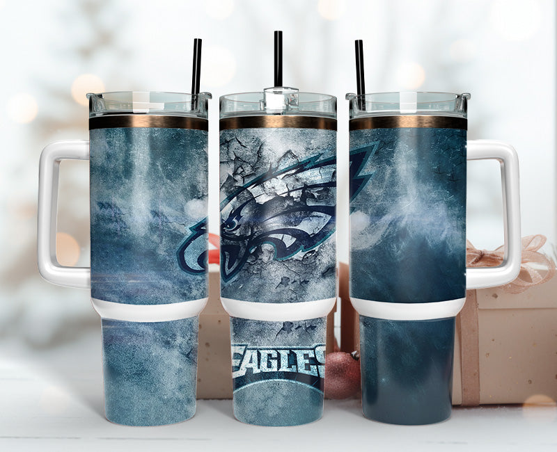 Philadelphia Eagles NFL Custom Stanley Cup 40 oz 30 oz Tumbler With HandleTVC2301149