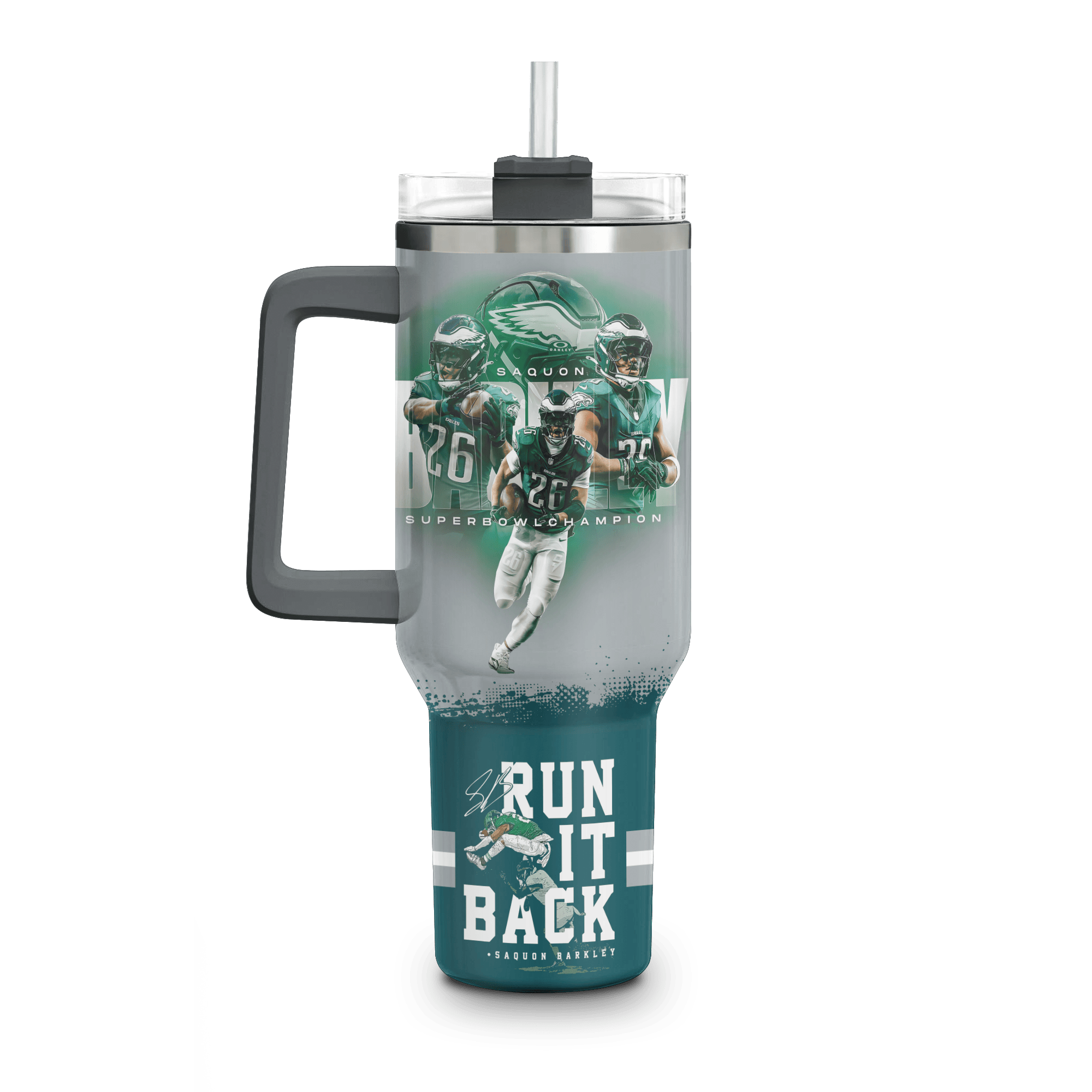 Philadelphia Eagles NFL Custom Stanley Cup 40 oz 30 oz Tumbler With HandleTVC230198 - Image 3
